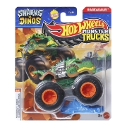 Imagine Hot Wheels Monster Truck Sharks vs Dinos mașinuță Rageasaur scară 1 la 64