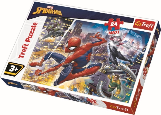 Imagine PUZZLE TREFL 24 MAXI CURAJOSUL SPIDERMAN