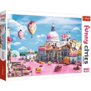 Imagine PUZZLE TREFL 1000 PRAJITURELE LA VENETIA