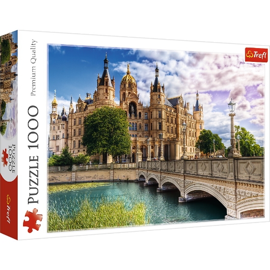 Imagine PUZZLE TREFL 1000 CASTELUL DE PE INSULA