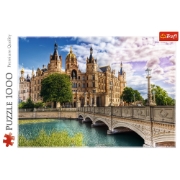 Imagine PUZZLE TREFL 1000 CASTELUL DE PE INSULA
