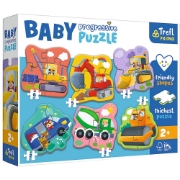 Imagine PUZZLE TREFL PRIMO BABY PROGRESSIVE VEHICULE