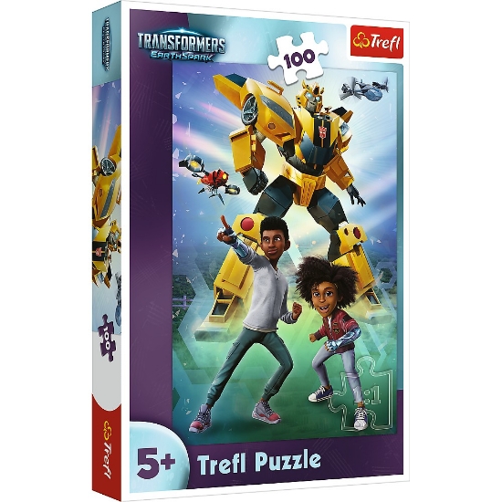 Imagine PUZZLE TREFL 100 TRANSFORMERS ECHIPA MAGNIFICA