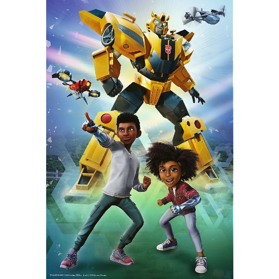 Imagine PUZZLE TREFL 100 TRANSFORMERS ECHIPA MAGNIFICA