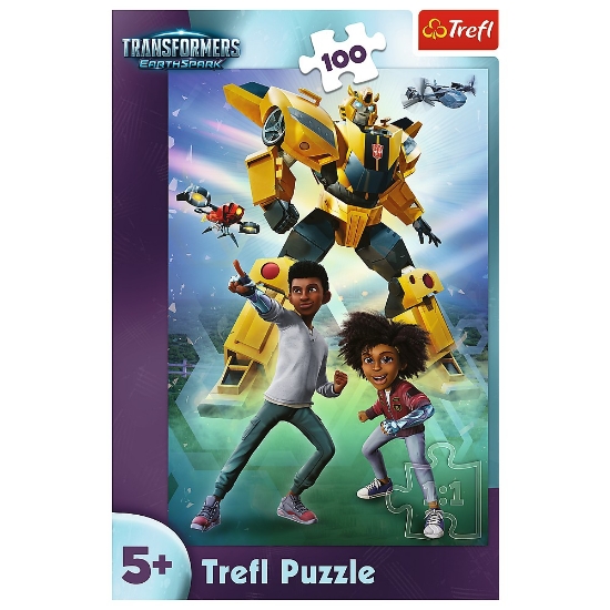 Imagine PUZZLE TREFL 100 TRANSFORMERS ECHIPA MAGNIFICA