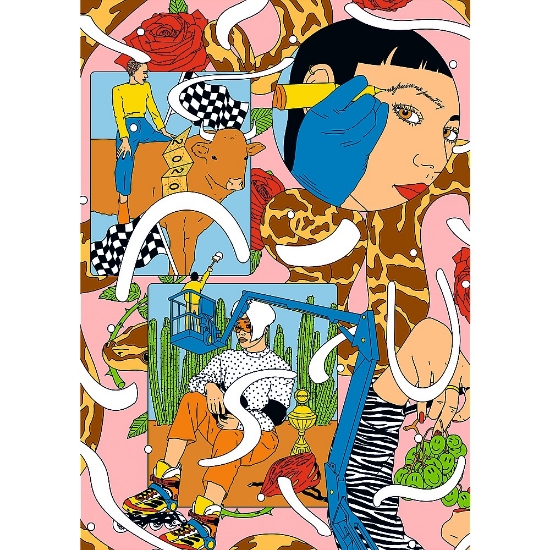 Imagine PUZZLE TREFL UFT VELVET 500 MODA FEMININA