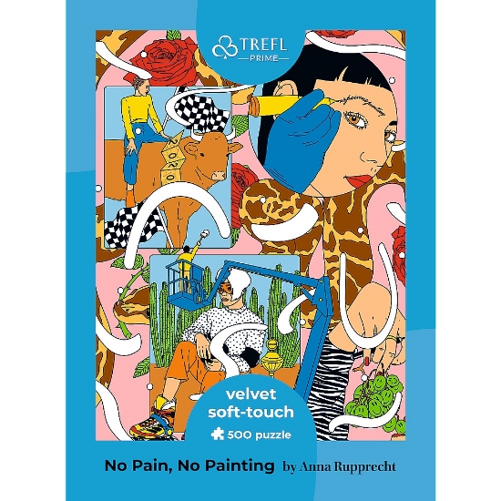 Imagine PUZZLE TREFL UFT VELVET 500 MODA FEMININA