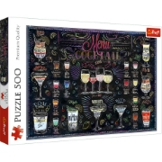 Imagine PUZZLE TREFL 500 MENIUL DE COCKTAILURI