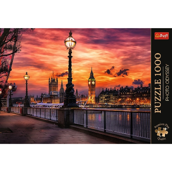 Imagine PUZZLE TREFL 1000 PREMIUM PLUS PHOTO ODYSSEY BIG BEN LONDRA