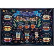 Imagine PUZZLE TREFL 500 TIPURI DE CAFEA