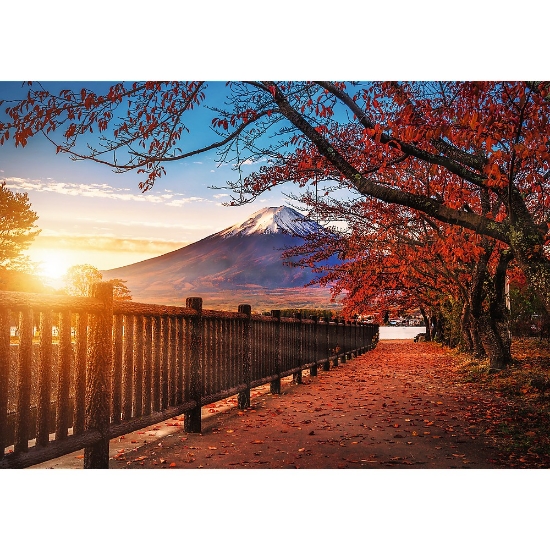 Imagine PUZZLE TREFL 1000 PREMIUM PLUS PHOTO ODYSSEY MUNTELE FUJI JAPONIA