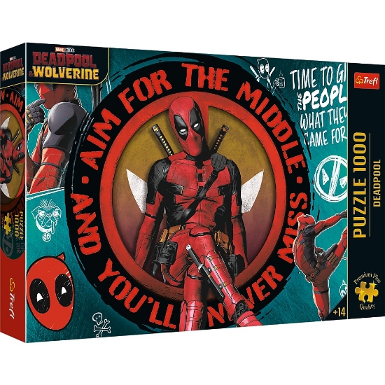 Imagine PUZZLE TREFL 1000 PREMIUM PLUS MARVEL DEADPOOL SI WOLVERINE
