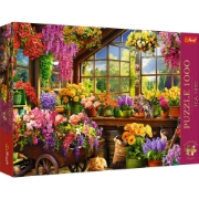 Imagine PUZZLE TREFL 1000 PREMIUM PLUS TEA TIME PREGATIRE PENTRU PRIMAVARA