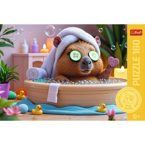 Imagine PUZZLE TREFL 160 CAPIBARA LA SPA