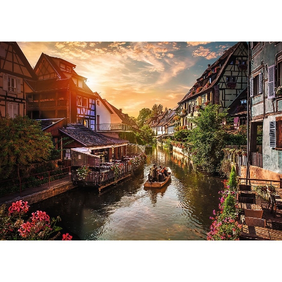 Imagine PUZZLE TREFL 1000 PREMIUM PLUS PHOTO ODYSSEY MICA VENETIE DIN COLMAR FRANTA