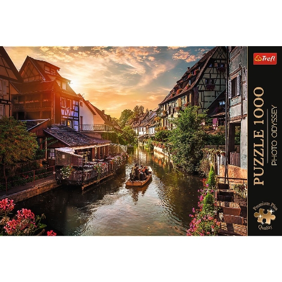 Imagine PUZZLE TREFL 1000 PREMIUM PLUS PHOTO ODYSSEY MICA VENETIE DIN COLMAR FRANTA