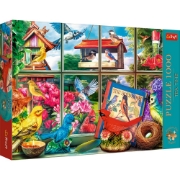 Imagine PUZZLE TREFL 1000 PREMIUM PLUS TEA TIME LUMEA PASARILOR