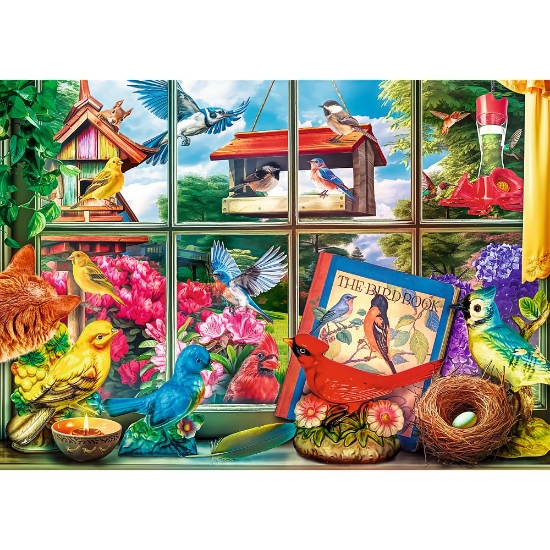 Imagine PUZZLE TREFL 1000 PREMIUM PLUS TEA TIME LUMEA PASARILOR