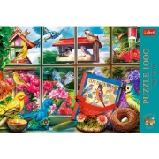 Imagine PUZZLE TREFL 1000 PREMIUM PLUS TEA TIME LUMEA PASARILOR