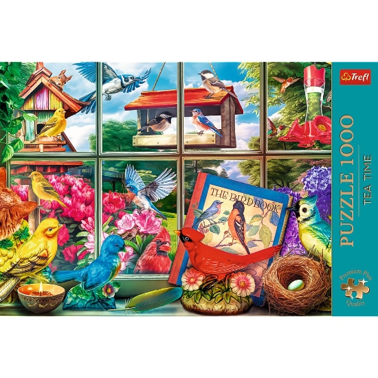 Imagine PUZZLE TREFL 1000 PREMIUM PLUS TEA TIME LUMEA PASARILOR