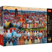 Imagine PUZZLE TREFL 1000 PREMIUM PLUS PHOTO ODYSSEY VEDERE A ORASULUI GDANSK POLONIA