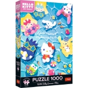 Imagine PUZZLE TREFL 1000 PREMIUM PLUS HELLO KITTY RELAXARE DE VARA