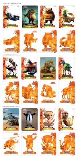 Imagine LaminCard Italian Brainrot