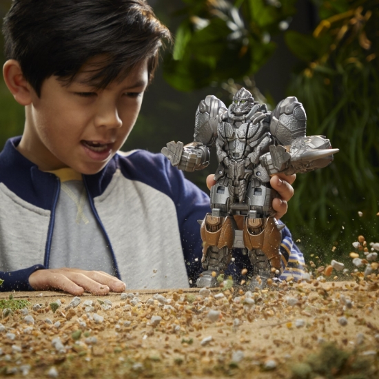 Imagine TRANSFORMERS 7 SMASH CHANGERS FIGURINA RHINOX 23CM