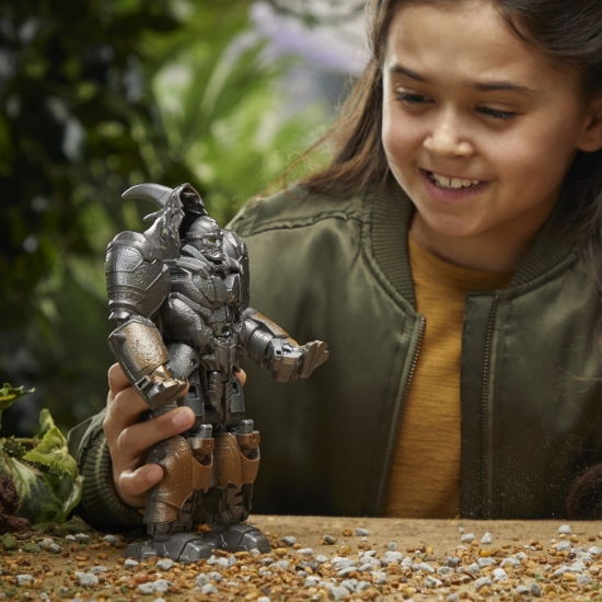Imagine TRANSFORMERS 7 SMASH CHANGERS FIGURINA RHINOX 23CM