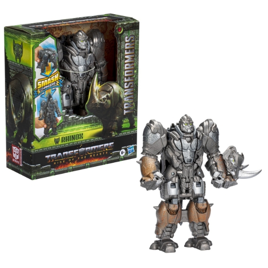 Imagine TRANSFORMERS 7 SMASH CHANGERS FIGURINA RHINOX 23CM