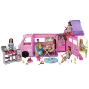 Imagine BARBIE RULOTA DE VIS CU ACCESORII 