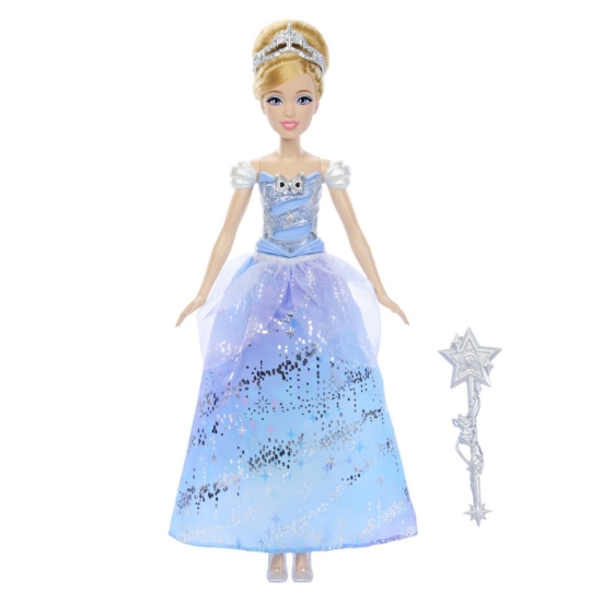 Imagine DISNEY PRINCESS PAPUSA CENUSAREASA INTERACTIVA CU ROCHIE LUMINOASA