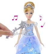 Imagine DISNEY PRINCESS PAPUSA CENUSAREASA INTERACTIVA CU ROCHIE LUMINOASA