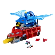 Imagine Hot Wheels City Transportator Suprem cu 2 dragoni