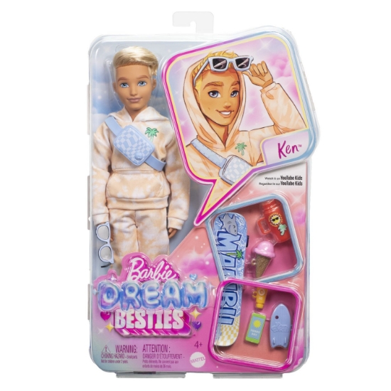 Imagine BARBIE DREAM BESTIES PAPUSA KEN CU ACCESORII