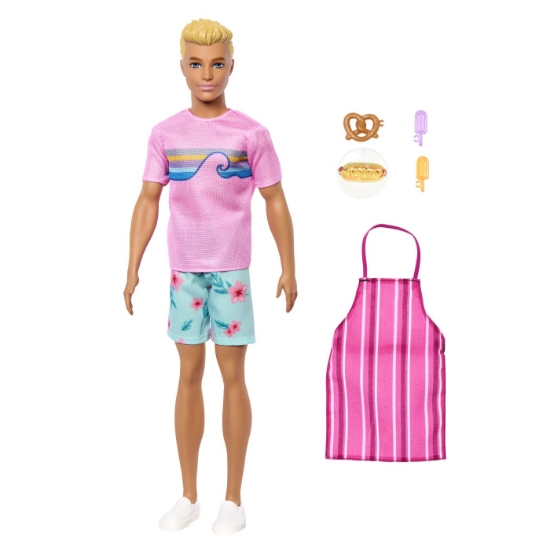 Imagine BARBIE MYSTERIES DETECTIVI PE PLAJA PAPUSA KEN CU ACCESORII