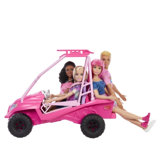 Imagine BARBIE MYSTERIES DETECTIVI PE PLAJA MASINUTA BUGGY SI ACCESORII