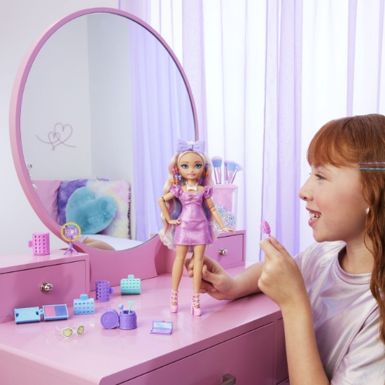 Imagine BARBIE DREAM BESTIES PAPUSA BARBIE MALIBU CU ACCESORII FASHION