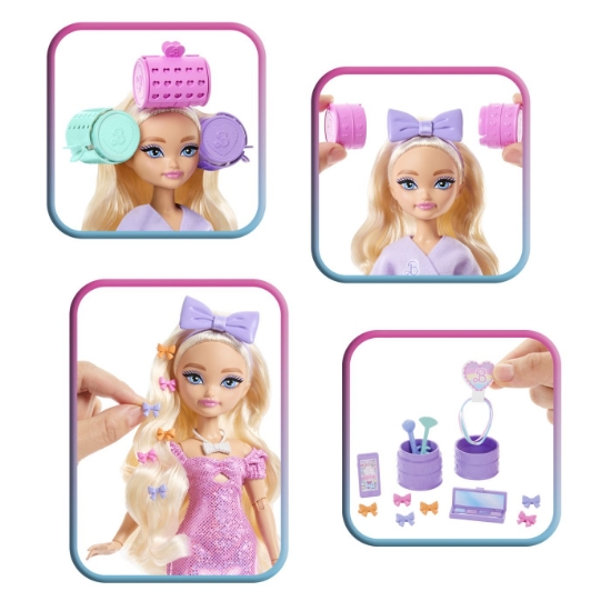 Imagine BARBIE DREAM BESTIES PAPUSA BARBIE MALIBU CU ACCESORII FASHION