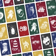 Imagine Uno joc de carti aniversar 80 de ani rosu rubin