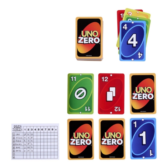 Imagine Uno joc de carti zero