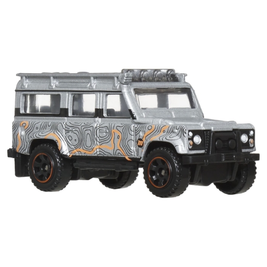 Imagine Matchbox set 8 mașinuțe metalice exclusiv Land Rover 110 scara 1 la 64