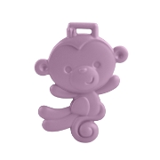 Imagine Jucarie dentitie pentru bebelusi maimutica mov