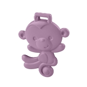 Imagine Jucarie dentitie pentru bebelusi maimutica mov