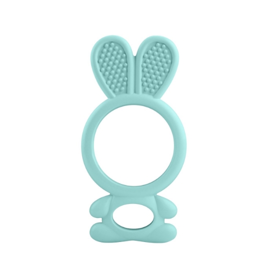 Imagine Jucarie dentitie pentru bebelusi iepurasul albastru