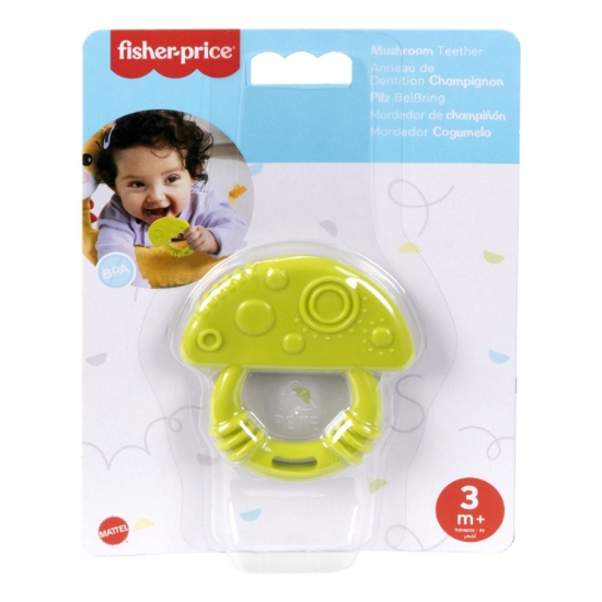 Imagine JUCARIE DENTITIE PENTRU BEBELUSI CIUPERCUTA VERDE