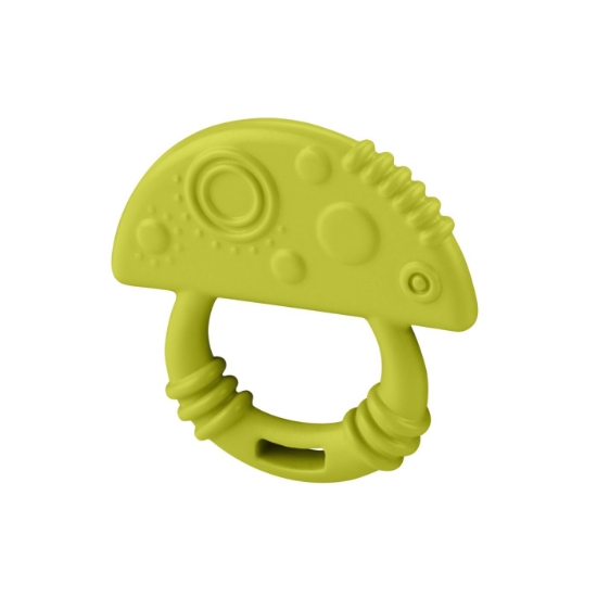 Imagine Jucarie dentitie pentru bebelusi ciupercuta verde