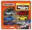 Imagine Matchbox set 8 mașinuțe metalice exclusiv camioneta poliției scara 1 la 64