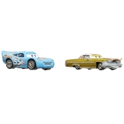 Imagine CARS3 set 2 mașinuțe metalice Fulger McQueen Bling Bling și Tex Dinoco