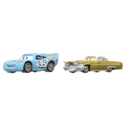 Imagine CARS3 set 2 mașinuțe metalice Fulger McQueen Bling Bling și Tex Dinoco